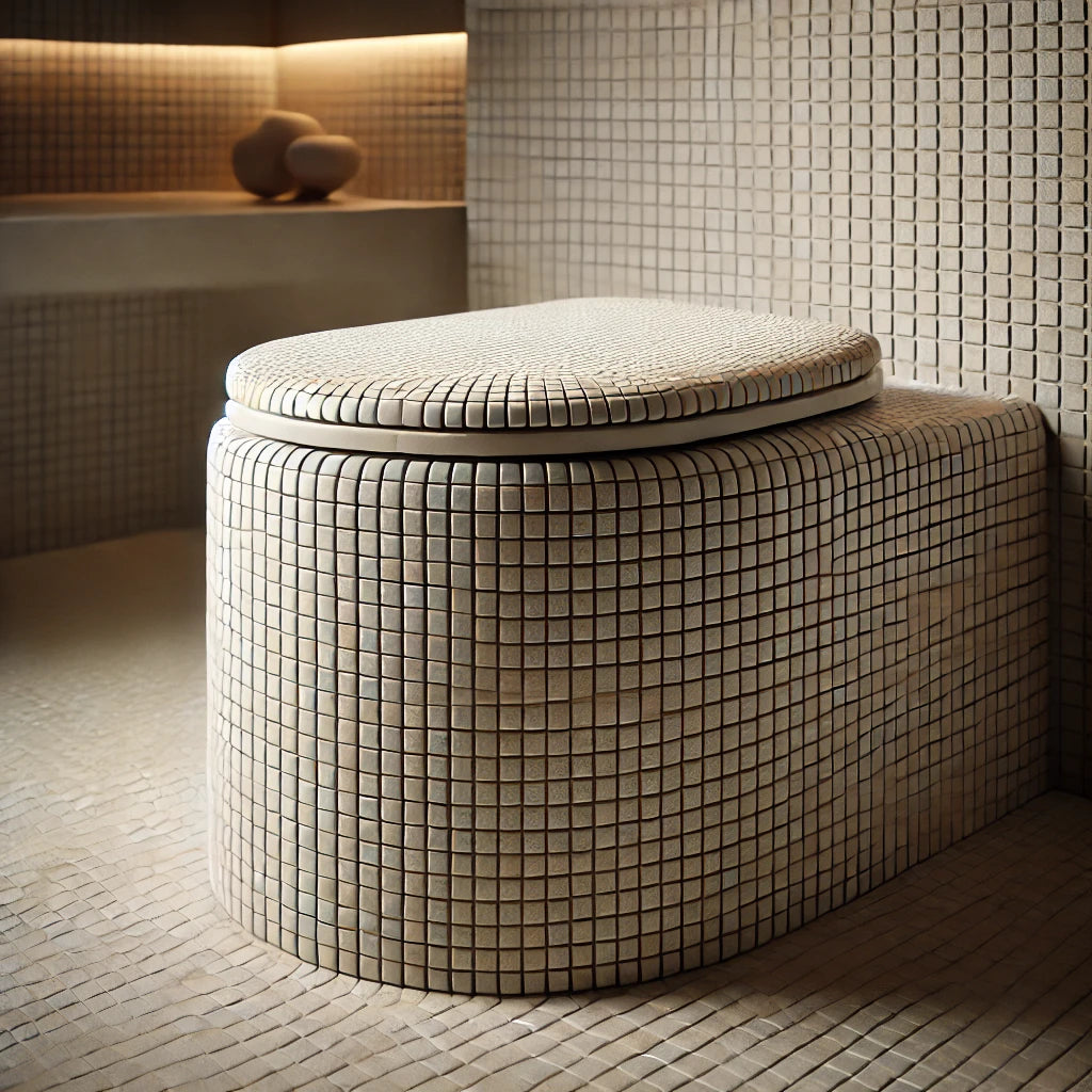Nyze toilet mozaiq